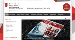 Desktop Screenshot of ciqs-bc.org
